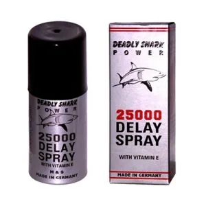 DEADLY SHARK 25000 DELAY SPRAY FOR MEN WITH VITAMIN E DTZ-007