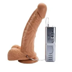REALISTIC VIBRATOR WITH SUCTION CUP 7 INCH RSV-076