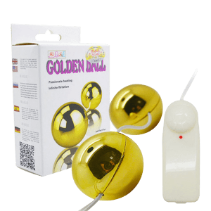 MULTI SPEED GOLDEN BEN WA VIBRATING BALLS ANAL VAGINAL BV-013