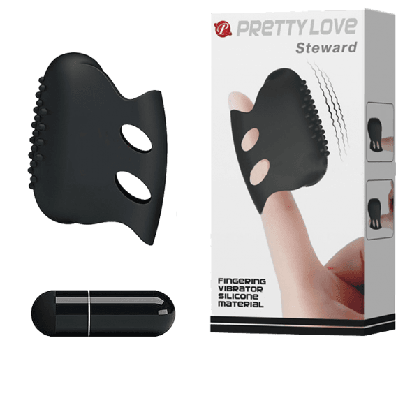 PRETTY LOVE SILICONE FINGER VIBRATOR BV-031