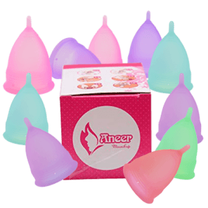 FEMININE HYGIENE SILICONE MENSTRUAL MOON PERIOD CUP MPC-001